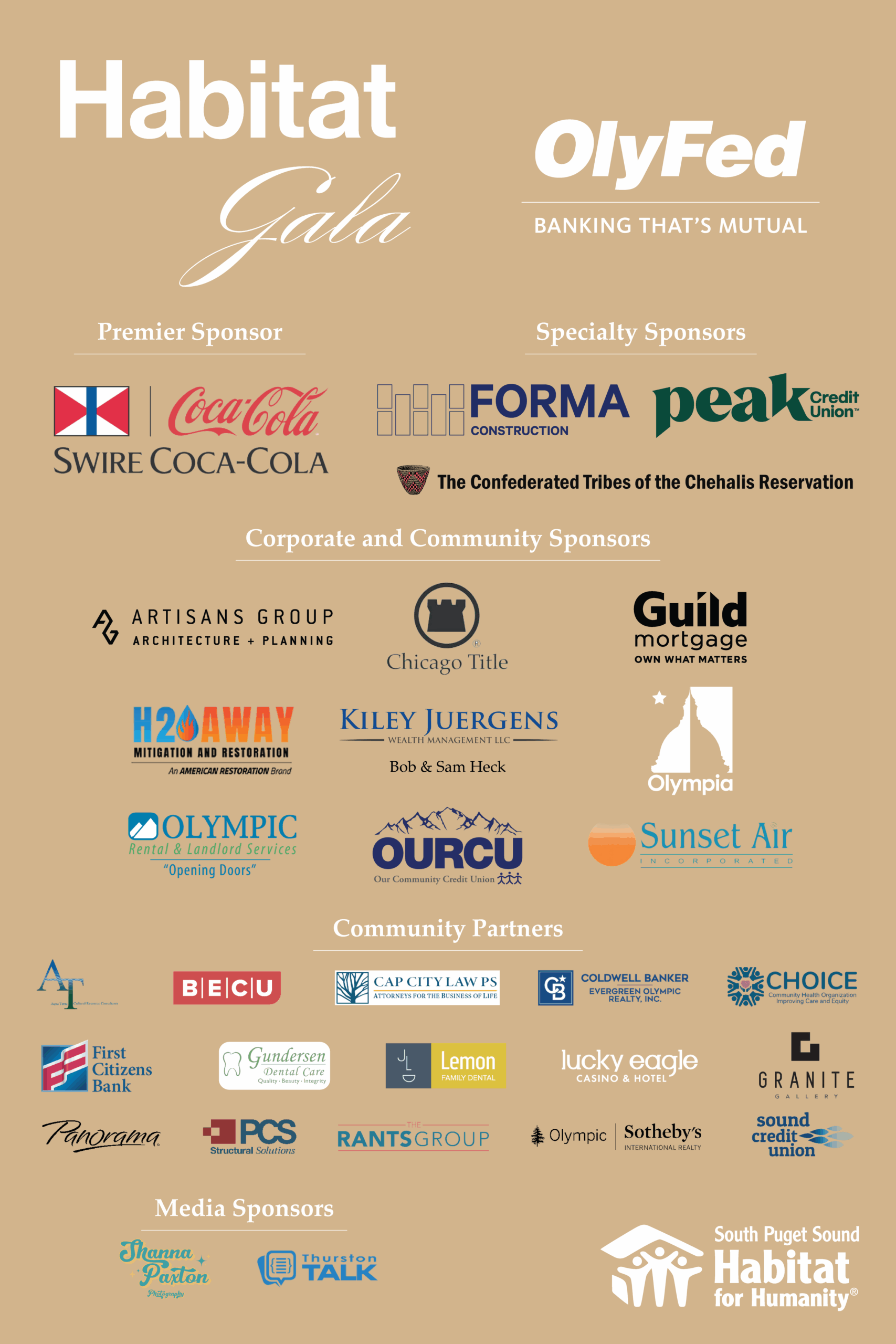 Habitat Gala Sponsors Image